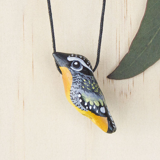 Songbird Spotted Pardalote Whistle Necklace